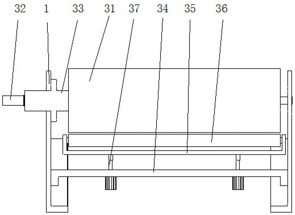 A curved leg elastic composite mechanism