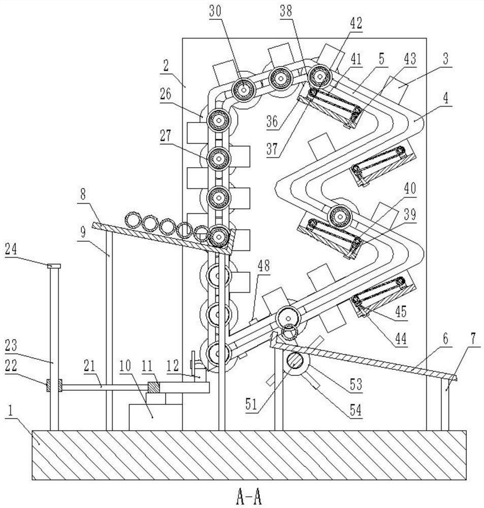 Efficient steel pipe rust removal device based on building construction