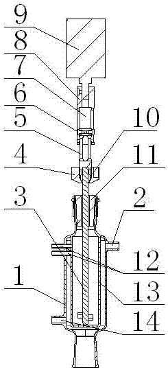 A vertical animal gastrointestinal bionic digester