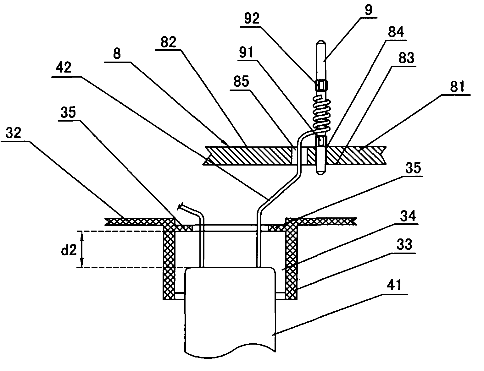 Energy-saving lamp with shade and assembly method thereof