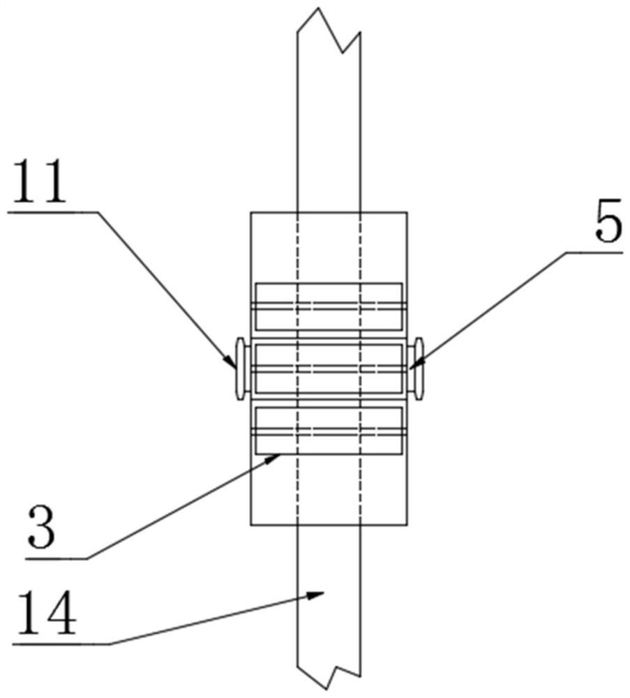 Offshore pipeline lowering rotary guide device