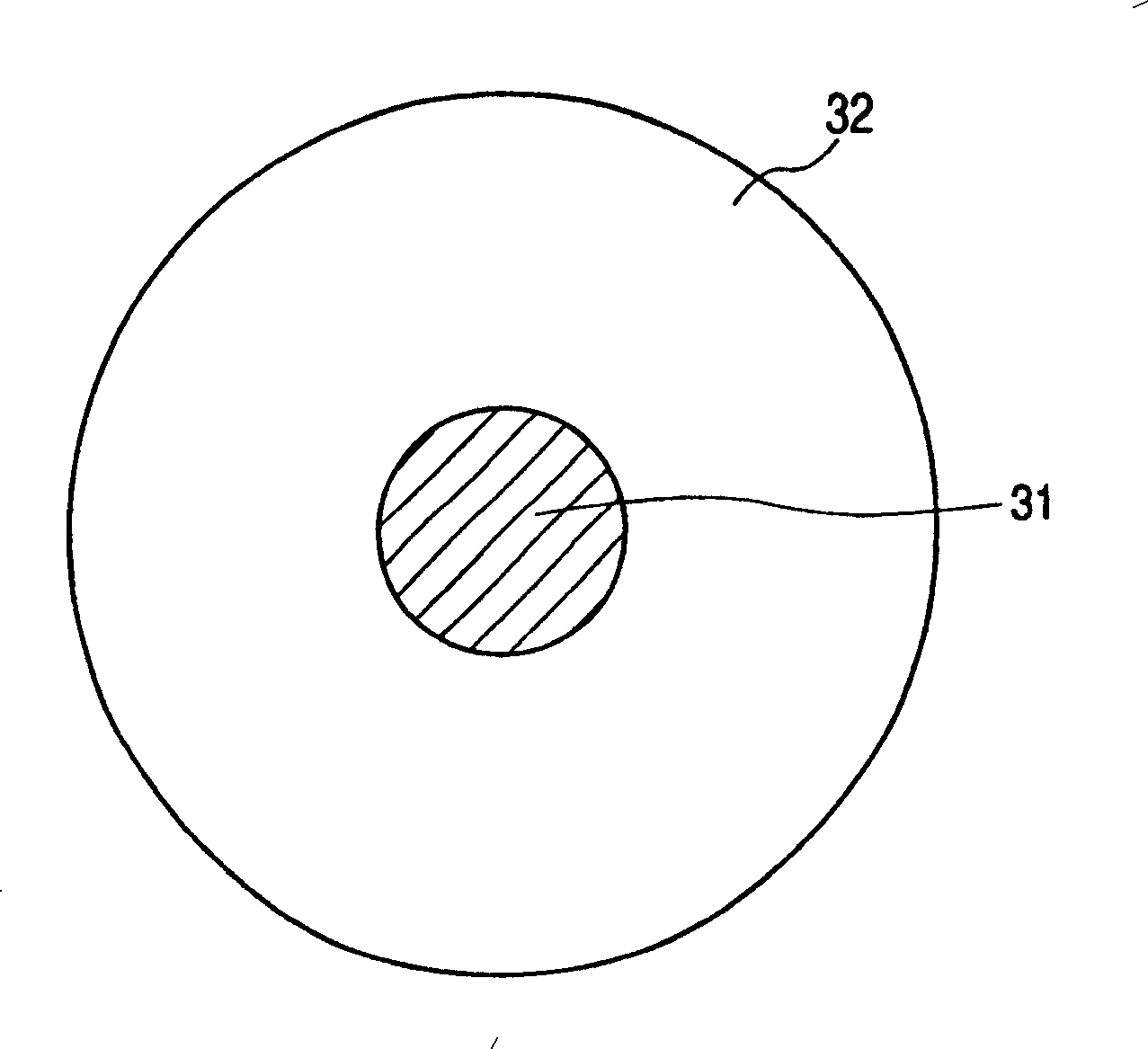 Live component, image forming device using the live cornponent and imaging processing box