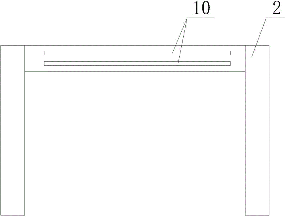 Device and method for measuring surface temperature of plate blank online