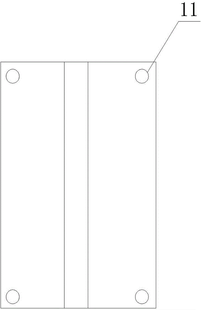 Device and method for measuring surface temperature of plate blank online