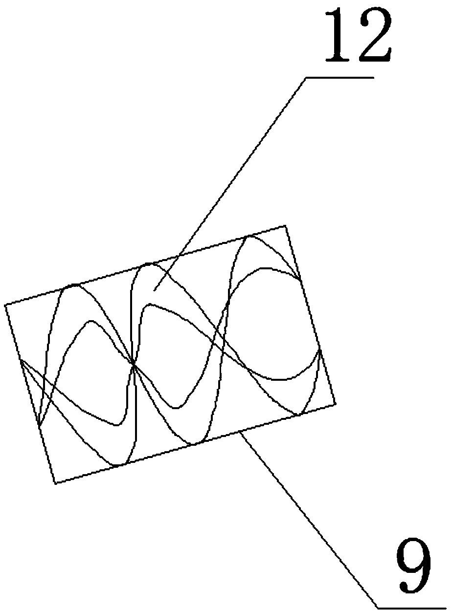 Sand and stone screening device having wastewater treatment function