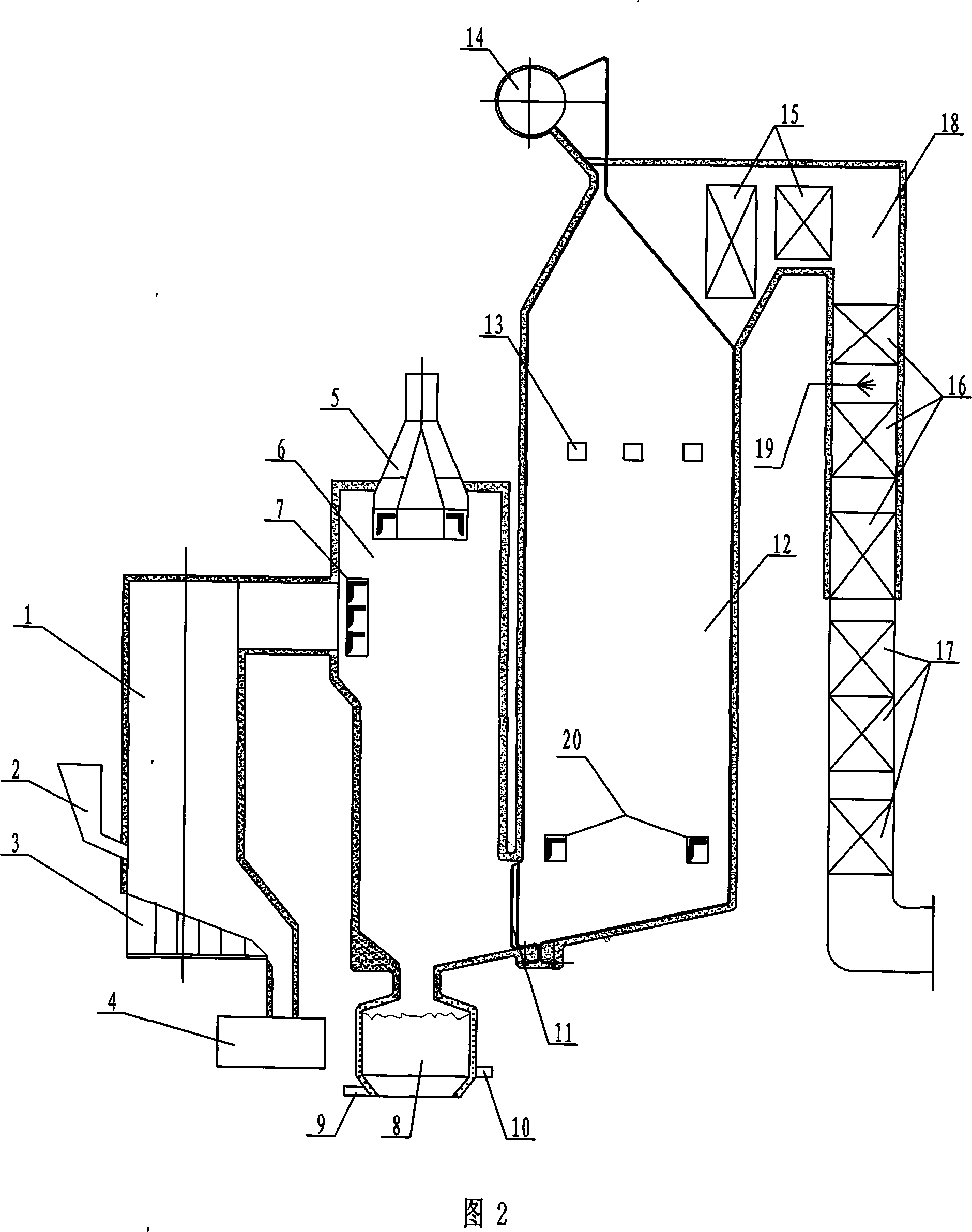Apparatus and method for gasification of refuse and hyperthermia melt processing of flying ash