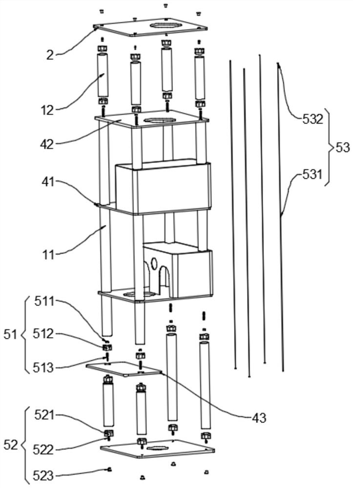 Cat climbing frame capable of being quickly folded and unfolded