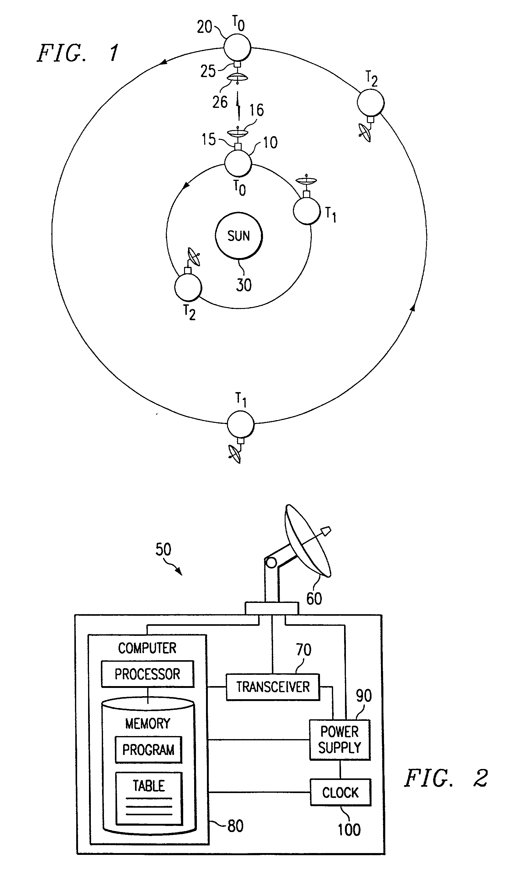 Absolute time scale clock