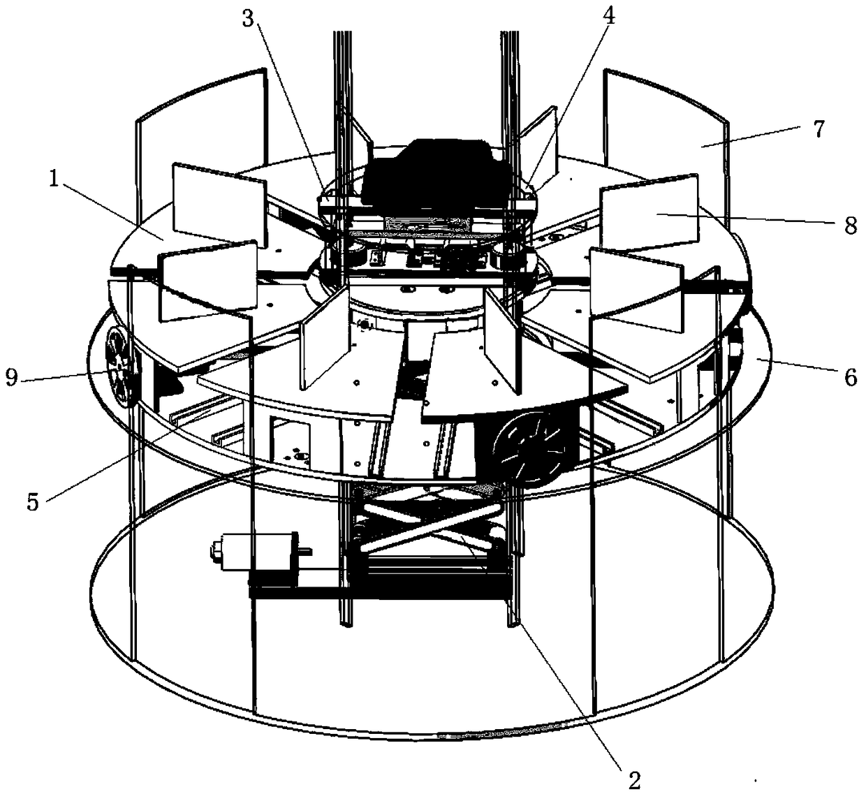 Intelligent underground parking system