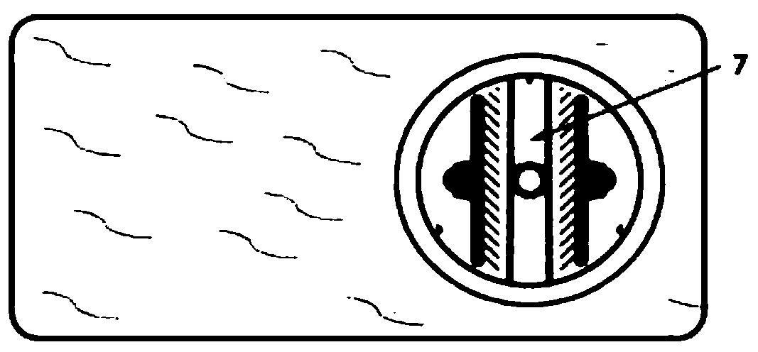 Novel mop spin-drying barrel