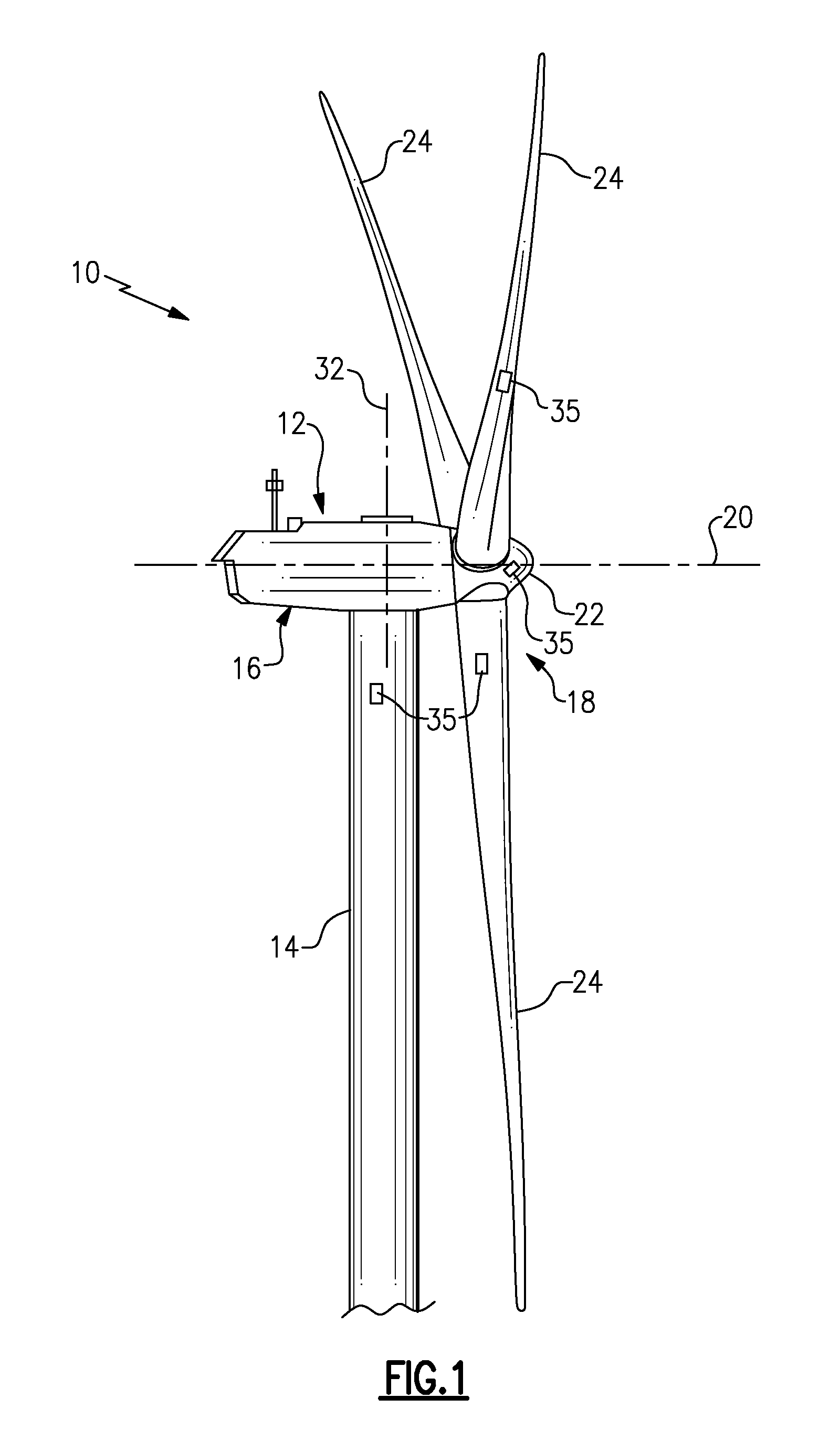 System and method for reducing rotor loads in a wind turbine upon detection of blade-pitch failure and loss of counter-torque
