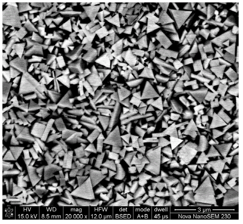 Fine pure plate-shaped grain cemented carbide and preparation method thereof