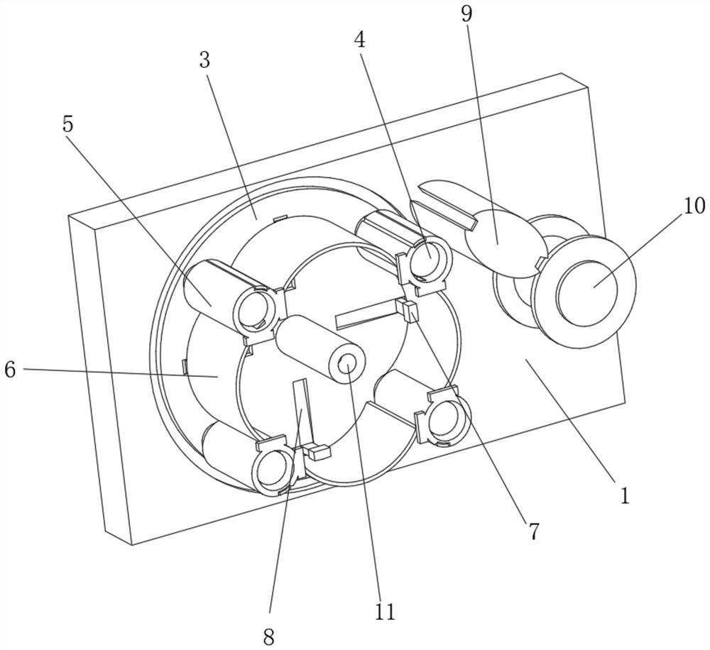 Rewinding machine for polyimide film processing