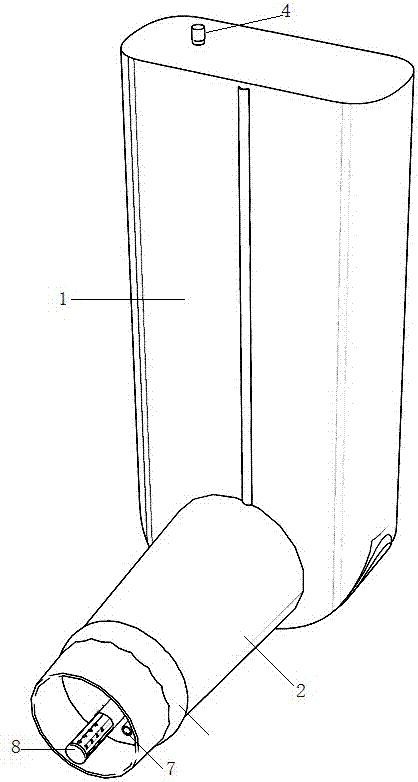 External auditory canal cleaning device