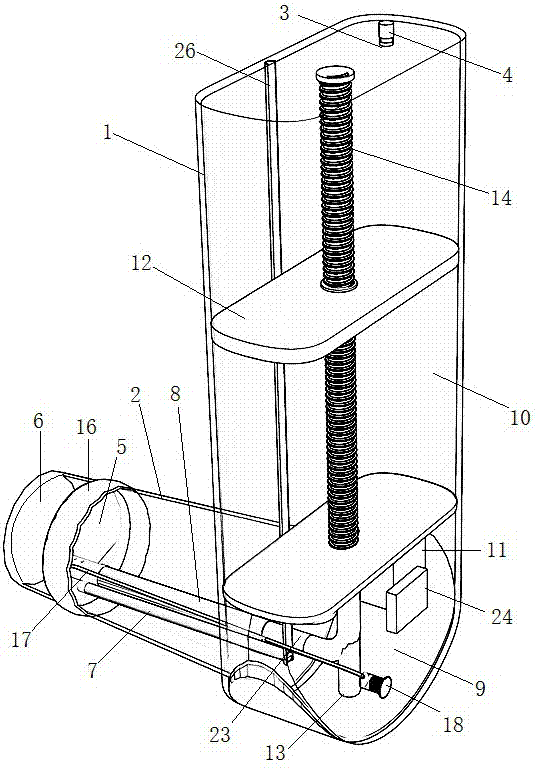 External auditory canal cleaning device