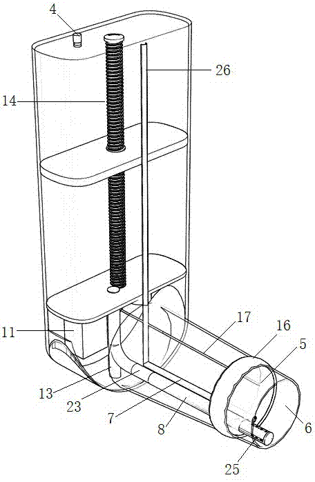 External auditory canal cleaning device