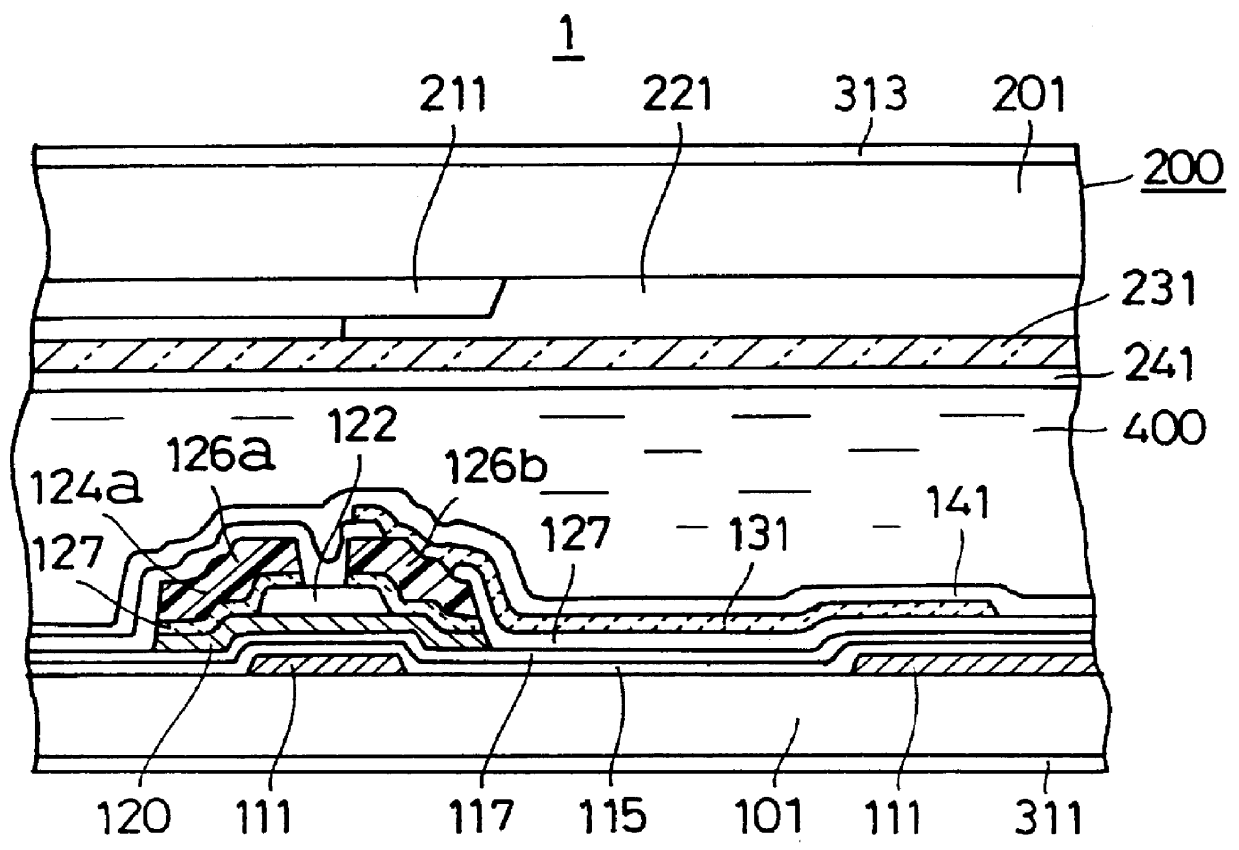 Array substrate for display device and manufacturing method thereof