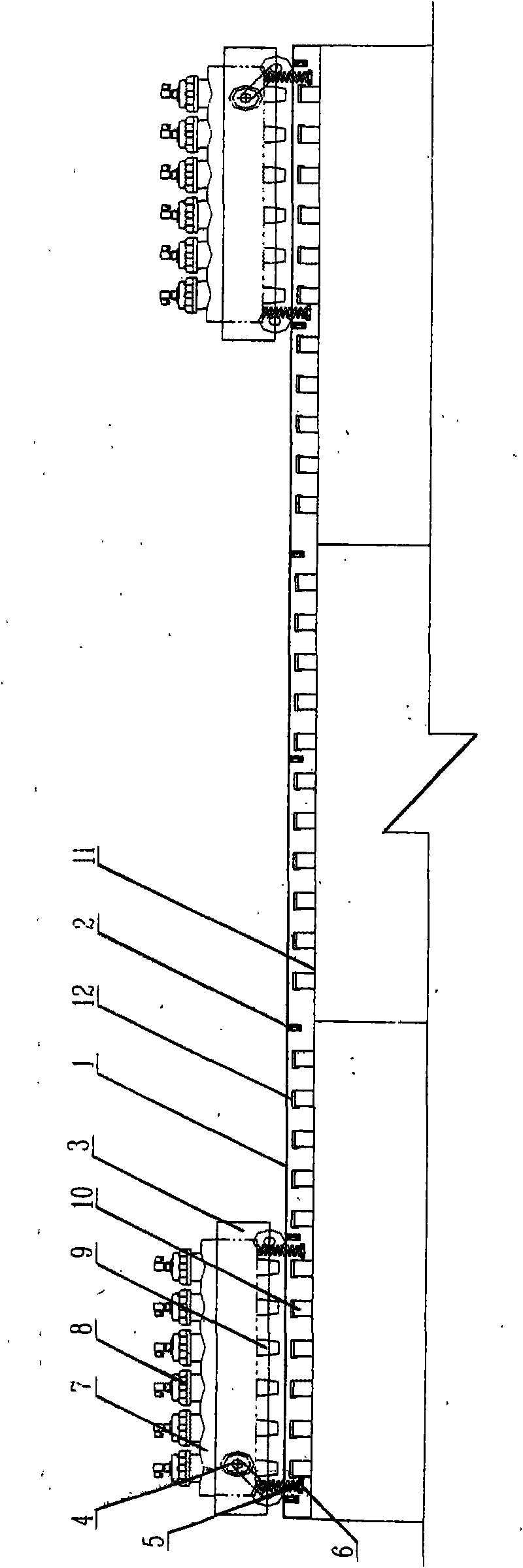 Mobile pulse jetting deashing device