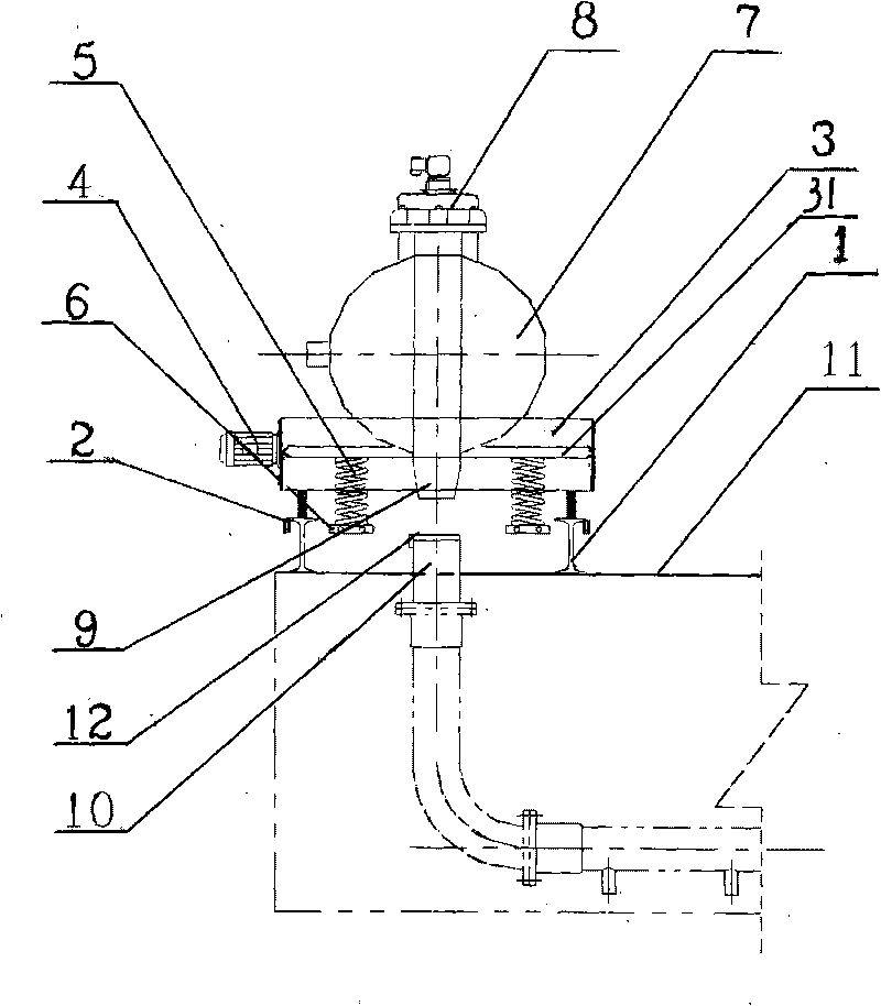 Mobile pulse jetting deashing device