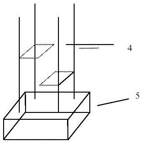 Waste battery recovery device used for building