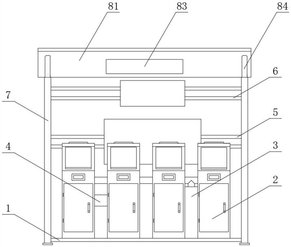 Municipal garbage recycling device