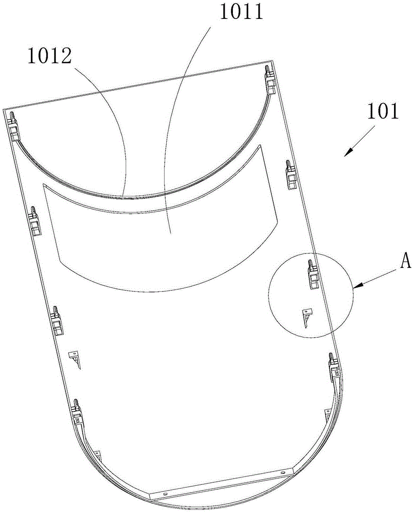 Outlet frame and air conditioner