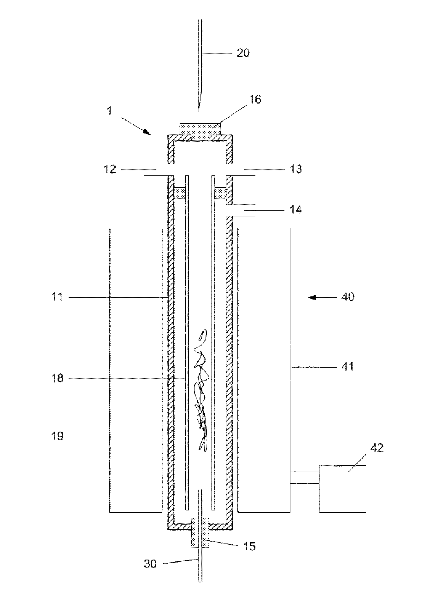 Sample introduction device and method