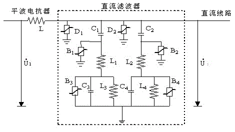 Identification method for faults in and out of area of high voltage direct current (HVDC) transmission line based on multi-fractal spectrum