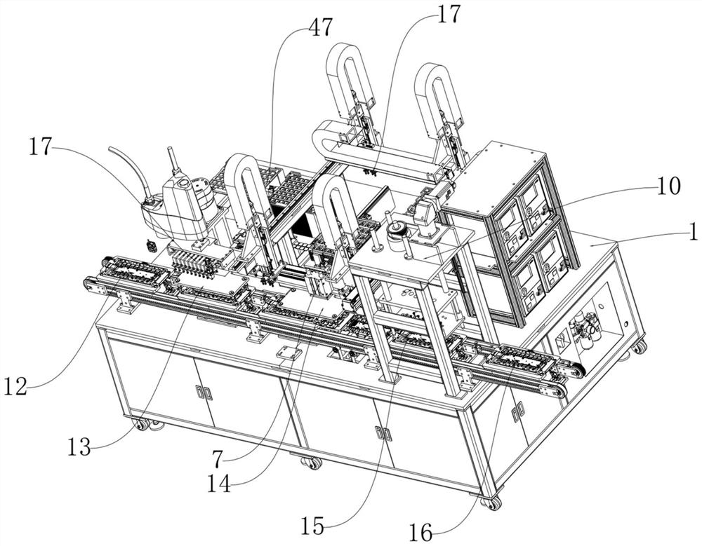 Efficient integrated FPC assembling method and device