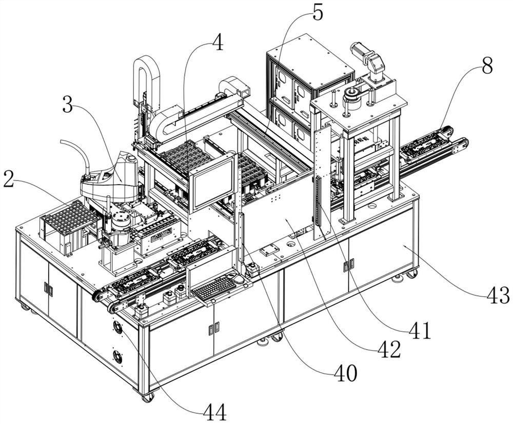 Efficient integrated FPC assembling method and device