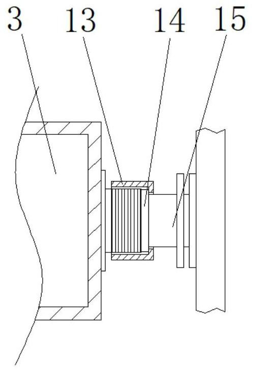 Disassembling and assembling method for rounding machining assembly