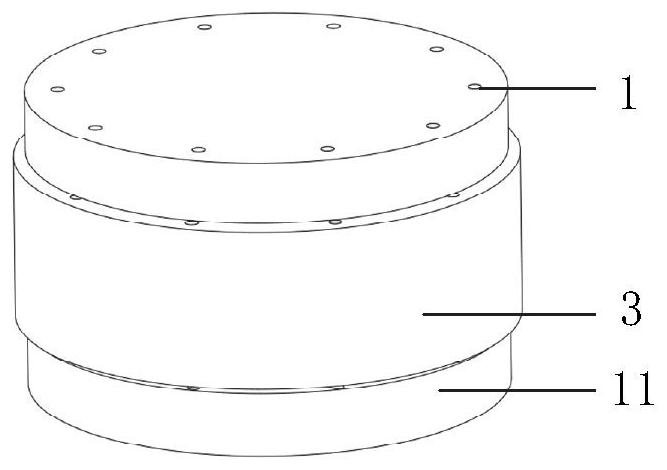 Disc type permanent magnet synchronous motor, energy storage flywheel and method