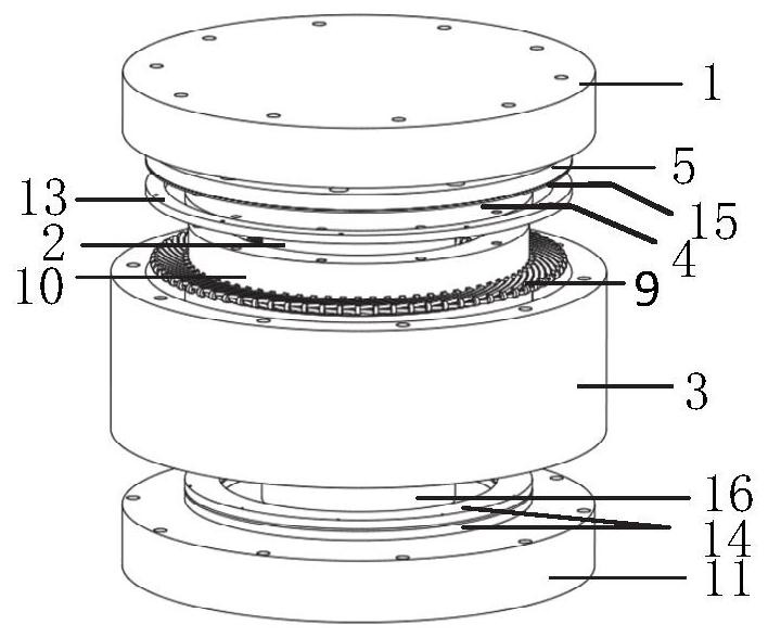 Disc type permanent magnet synchronous motor, energy storage flywheel and method