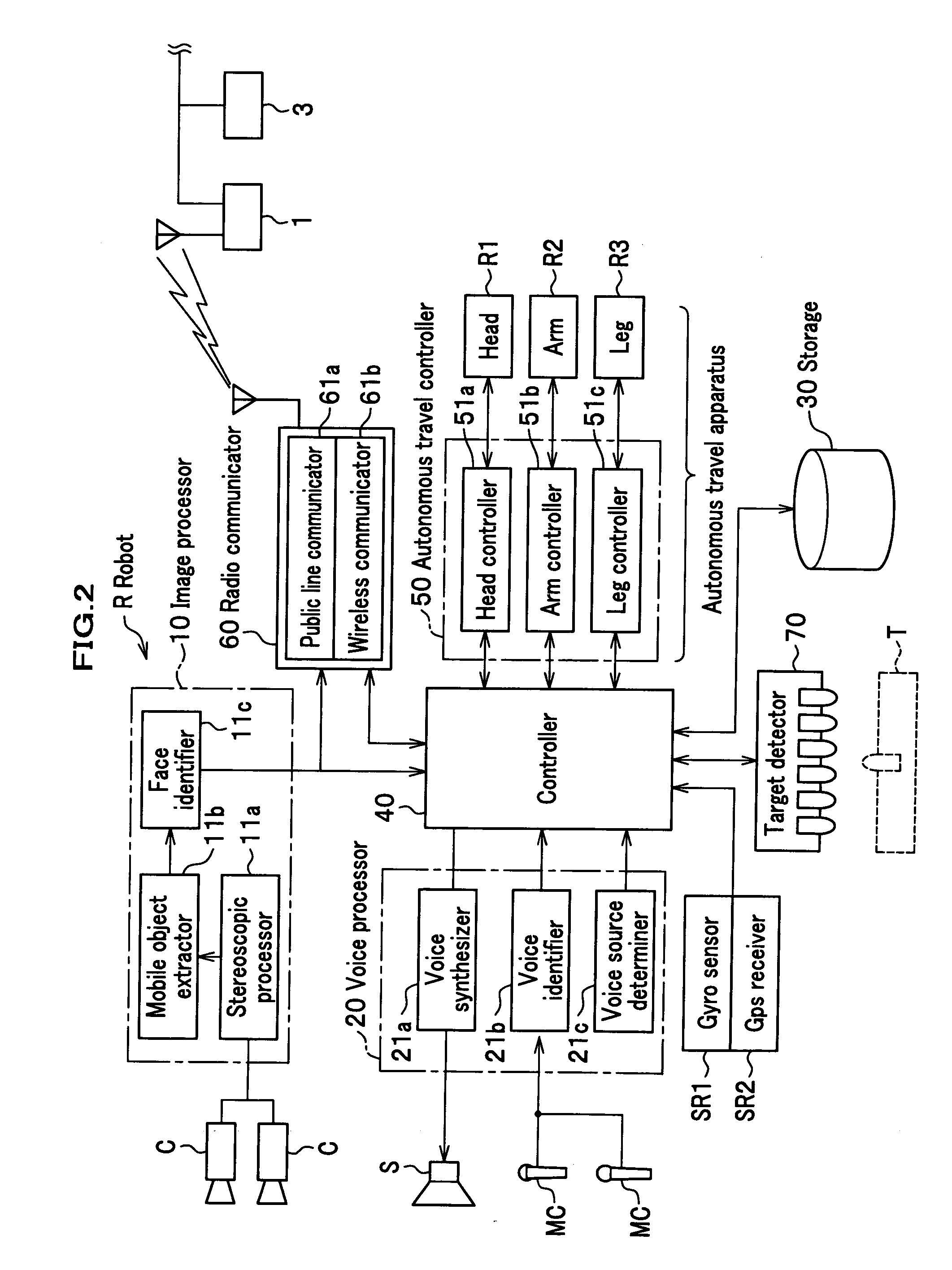 Target object detection apparatus and robot provided with the same
