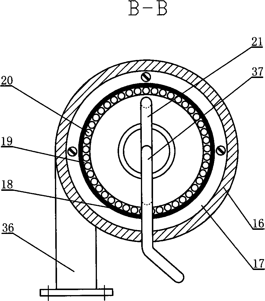 Device for filtering water automatically driven by multi-stage water power