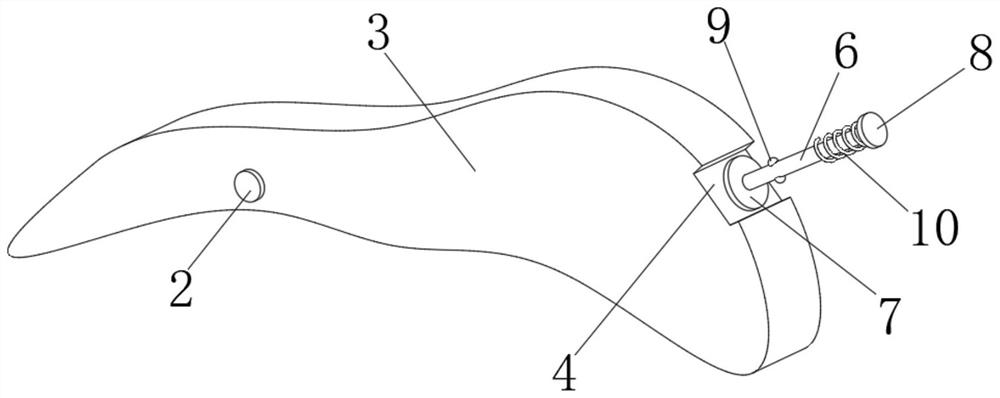 Skin anastomat with safety mechanism