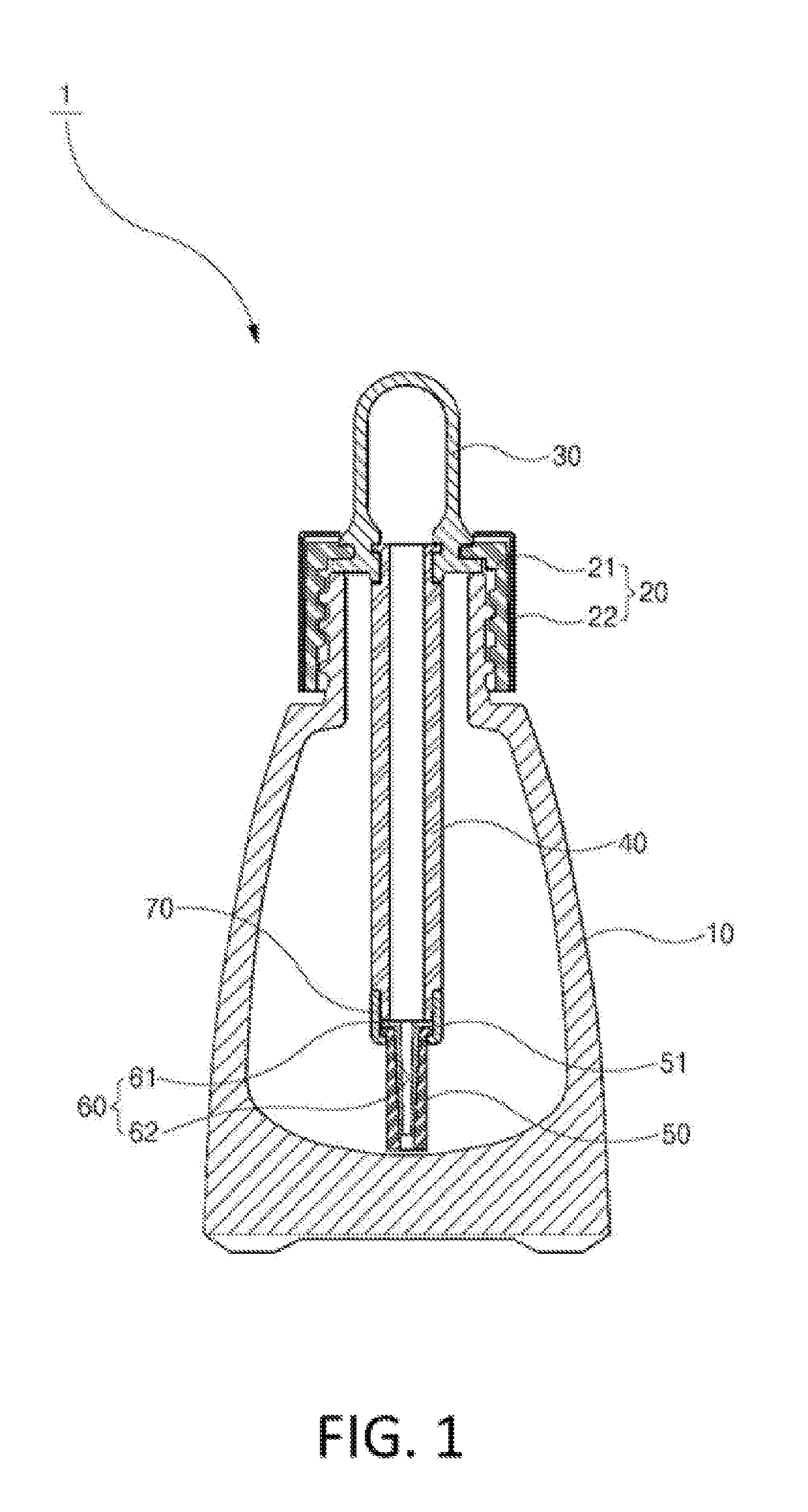 Pipette unit for cosmetics and cosmetic container having the same