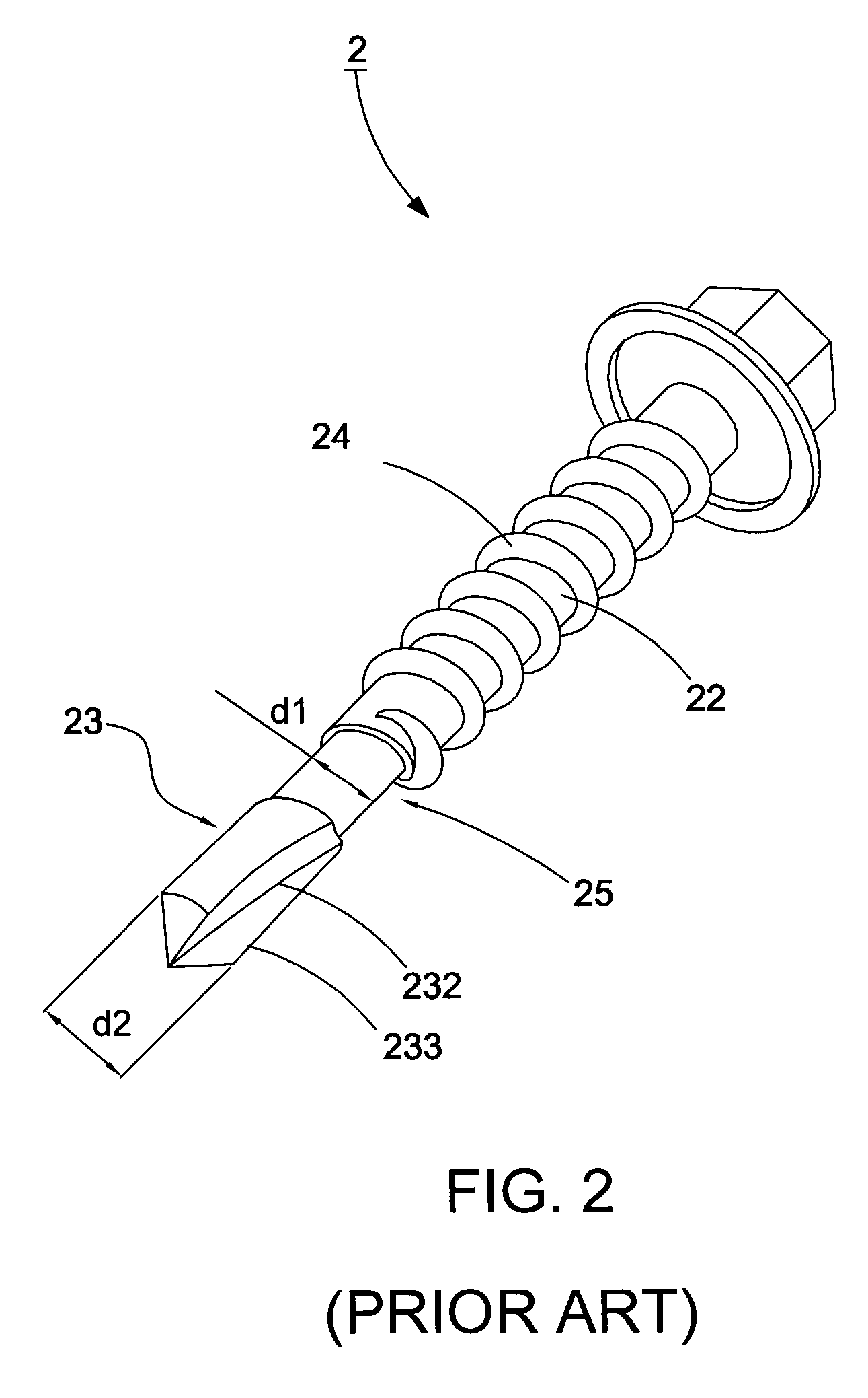Self-drilling screw with multi-drilling portions