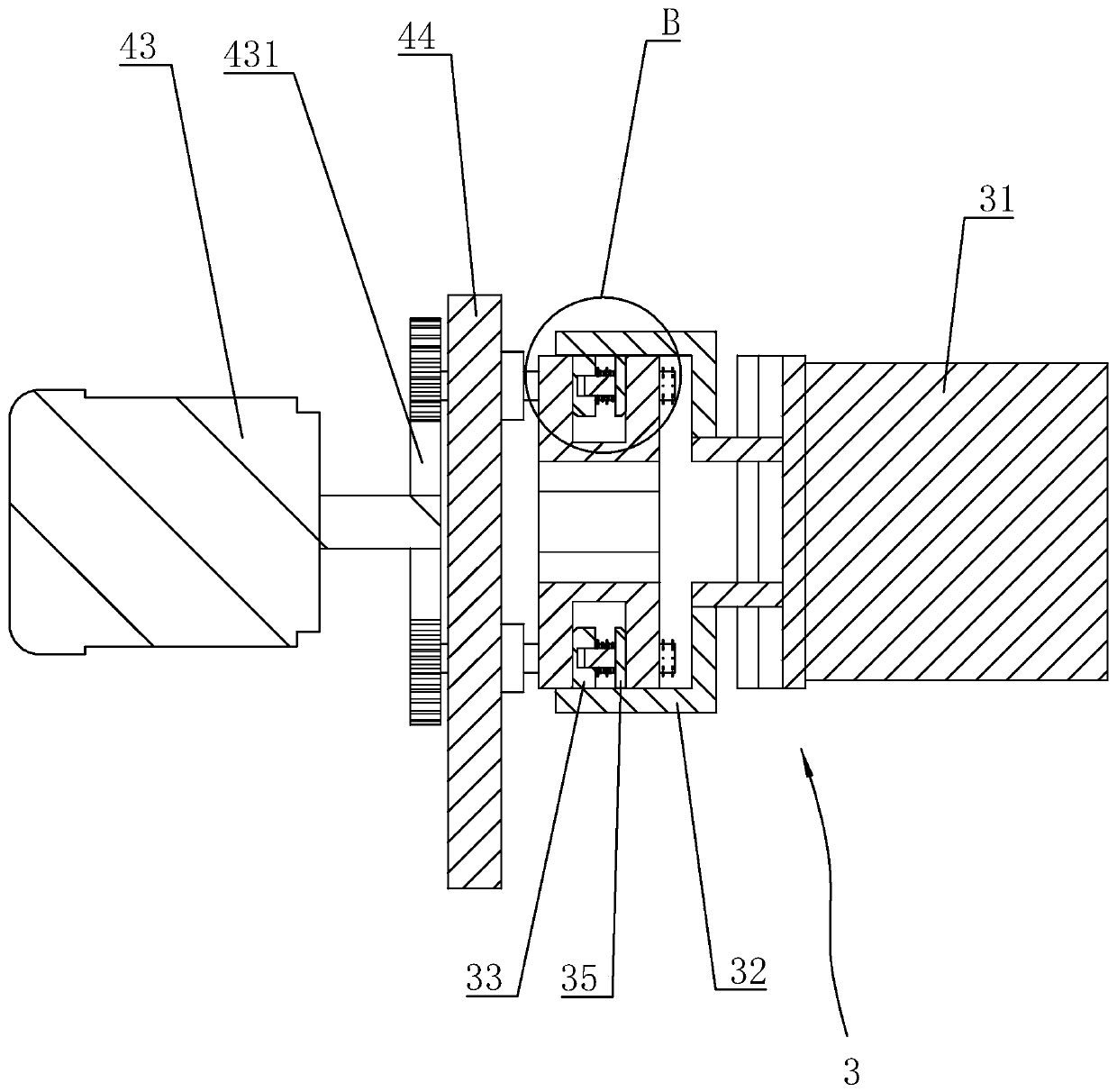 Automobile pull-off block machining process