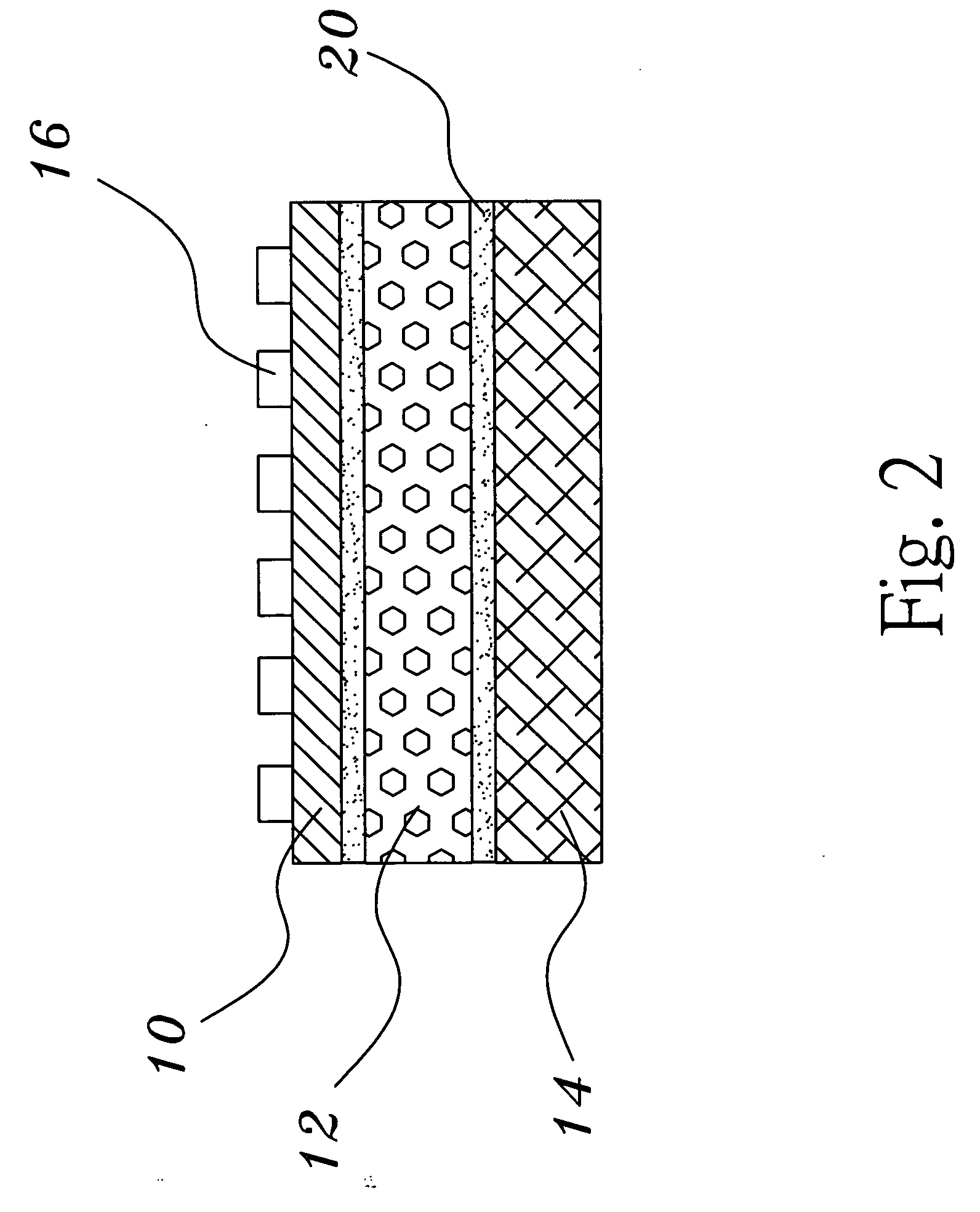 Heat dissipating assembly for a heat element