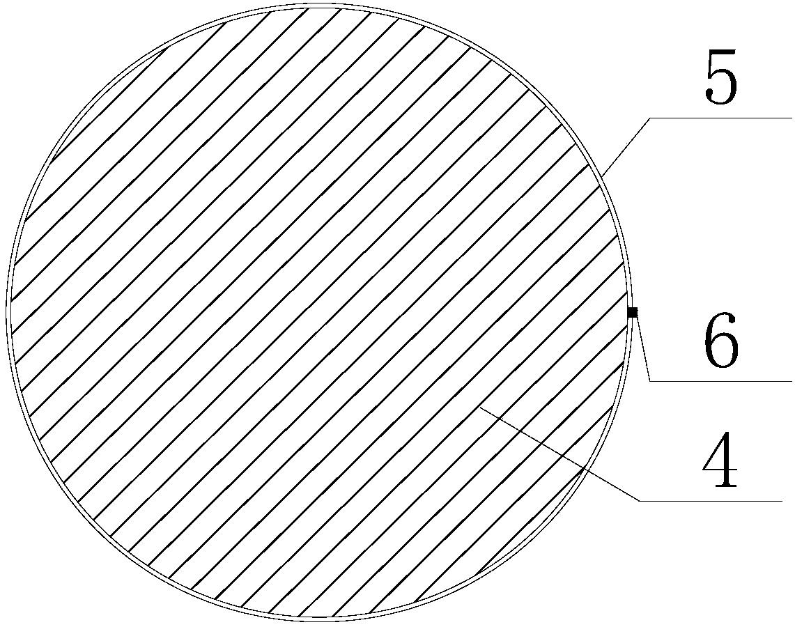 A high-damping rubber cylinder segmented damper with shape-memory alloy wire wrapped around it