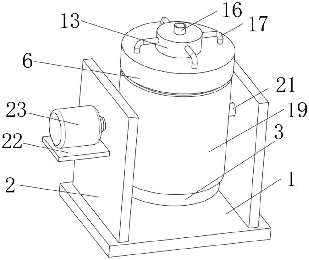 Drying cylinder of sizing machine for spinning