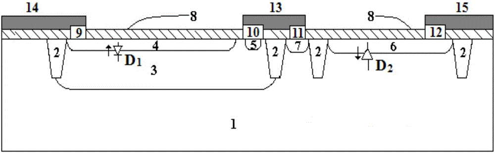 Series boost solar battery unit and preparation method thereof