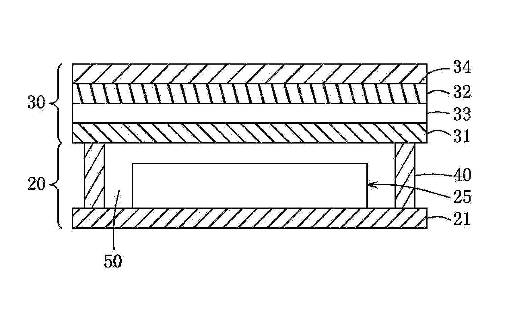 Organic light emitting diode (OLED) touch display device