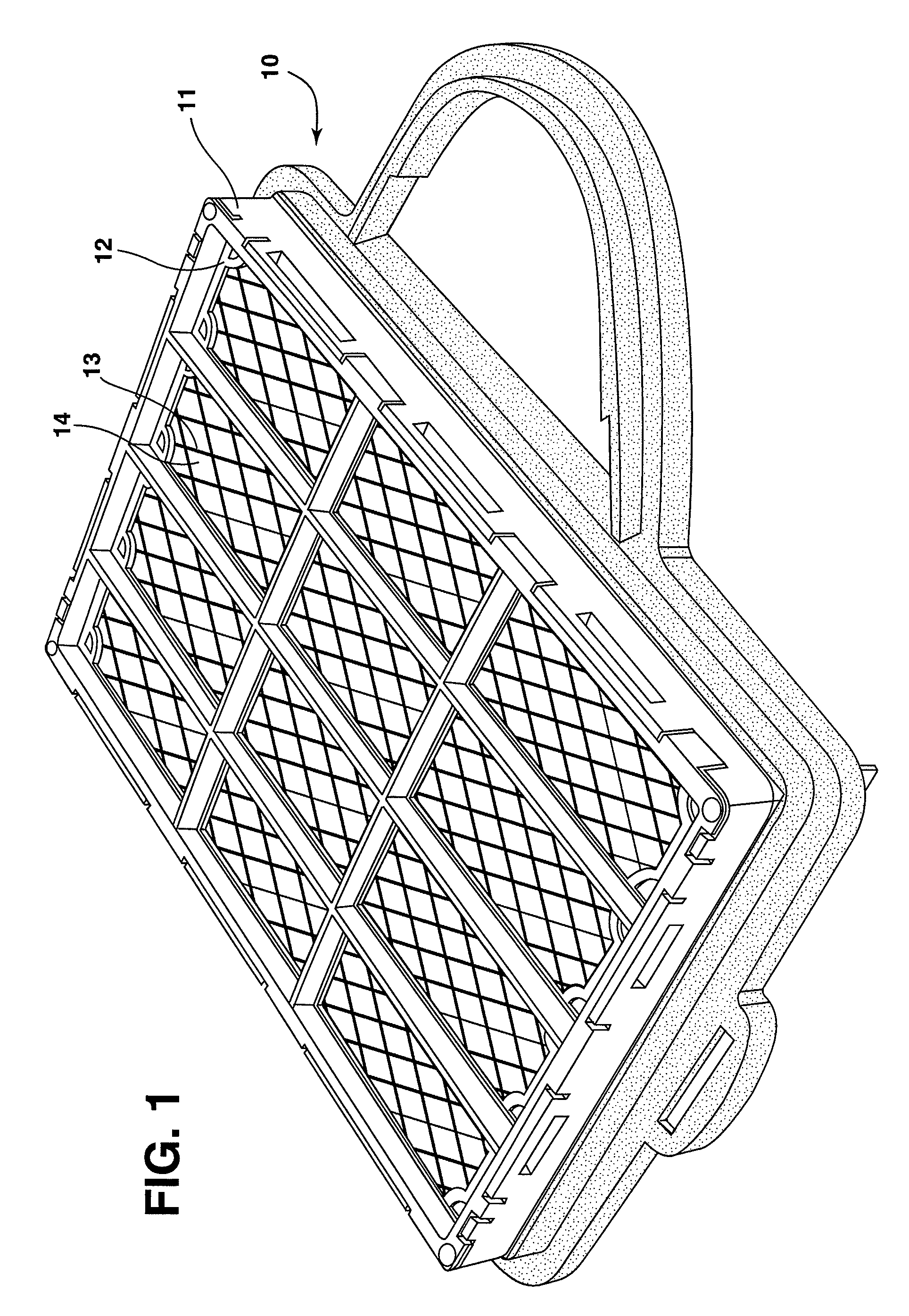 Filter element and method