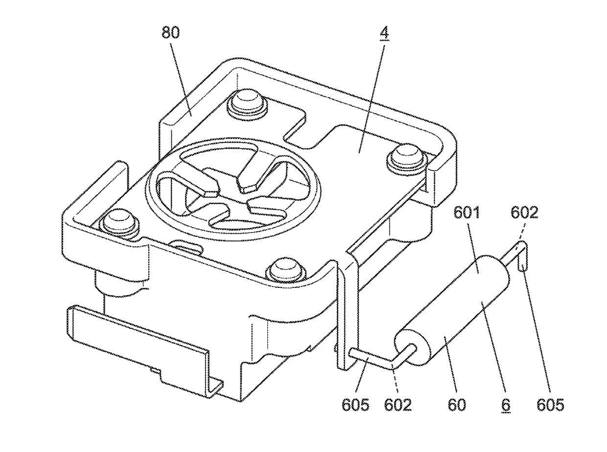 Electrostatic atomizing device