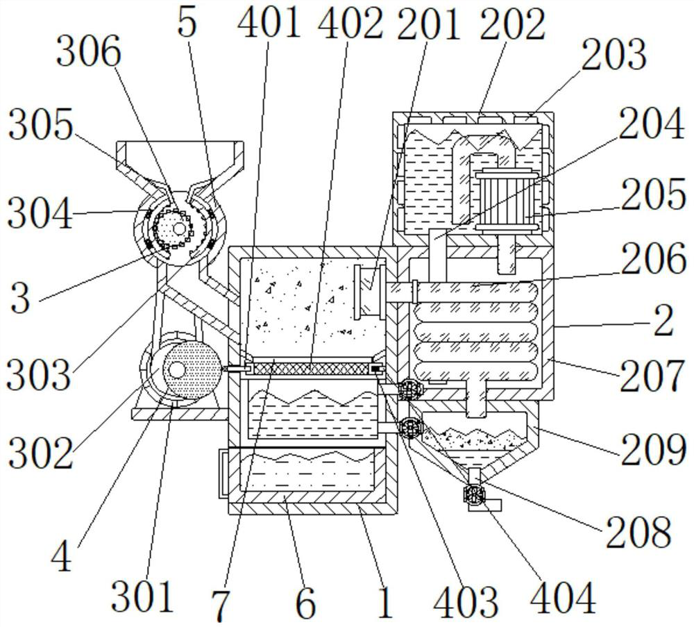 Automatic-discharging efficient recovery and extraction system for fragrance of plant extracting solution