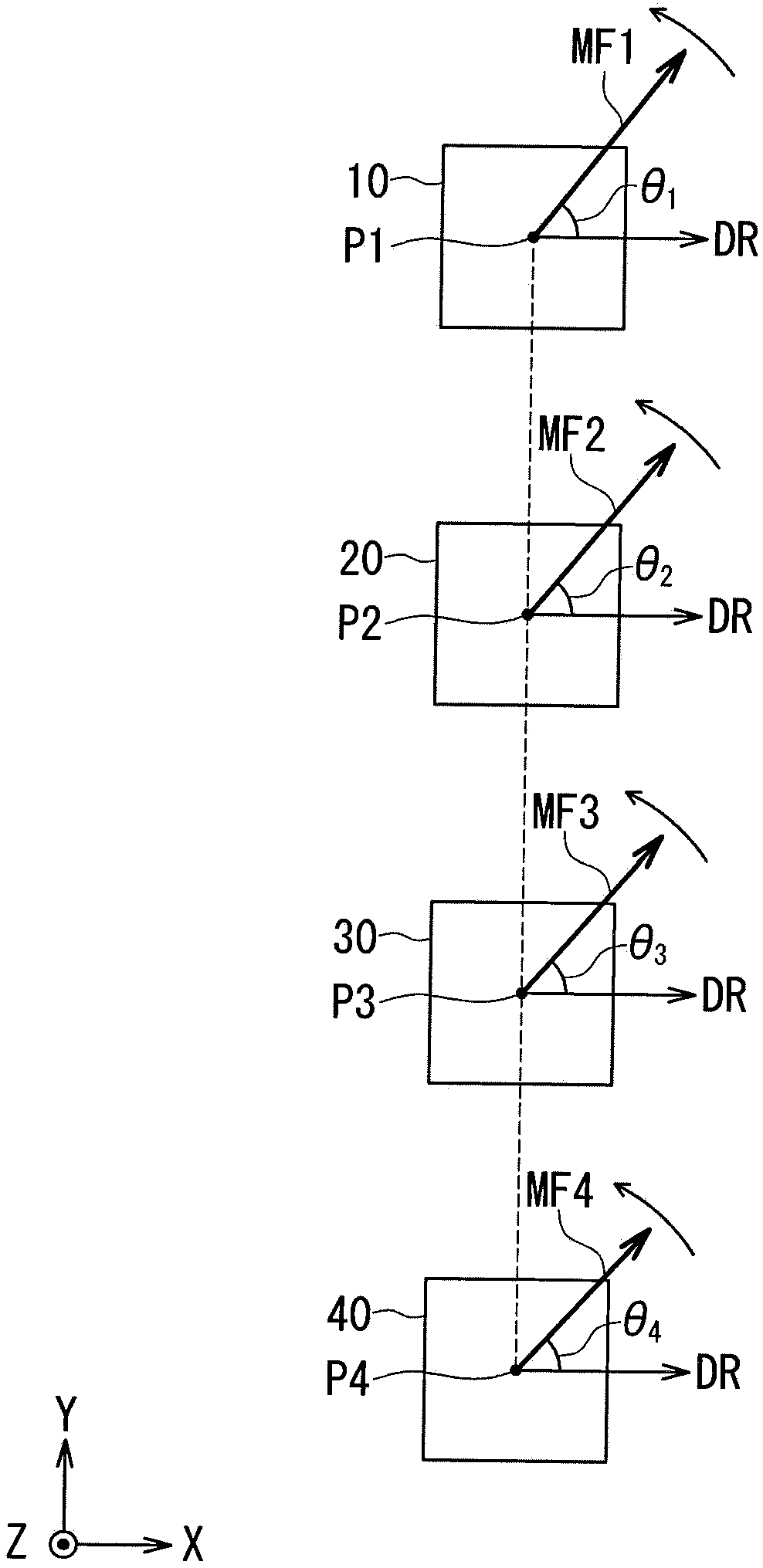 Angular transducer and angular transducer system