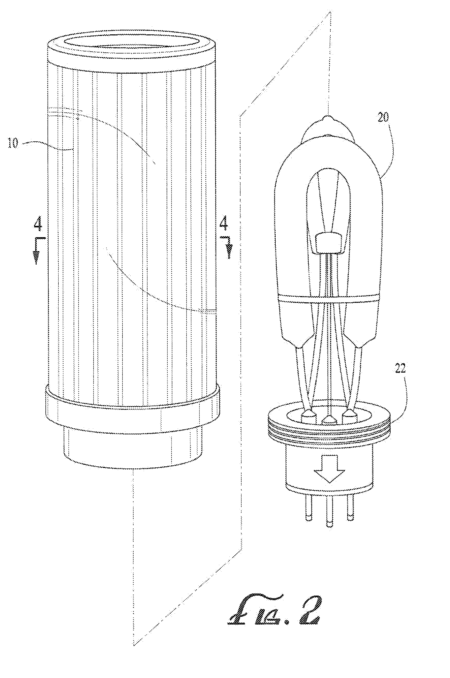 Linear Lens Envelope for Photographic Lighting