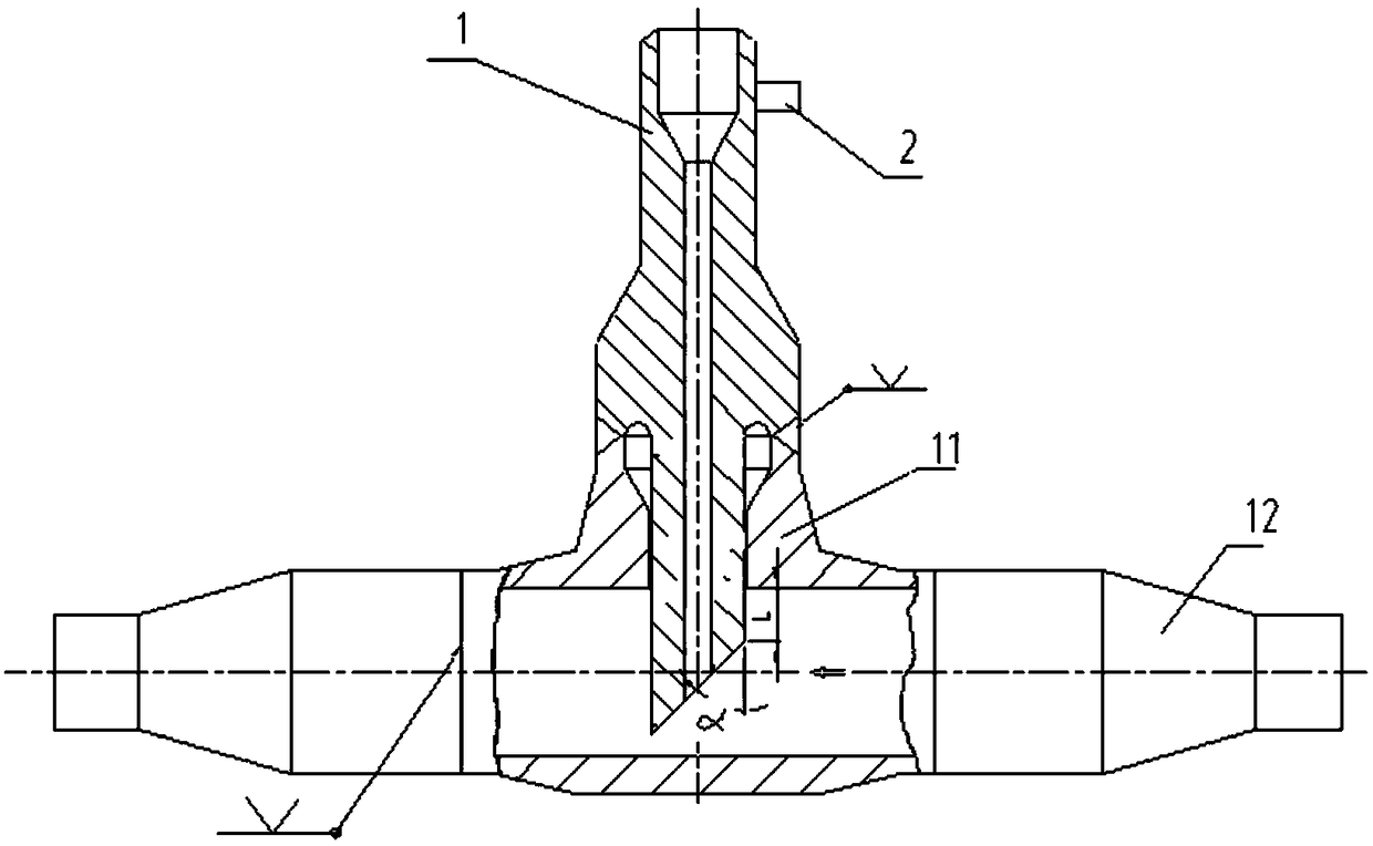 Constant speed sampling device of boiler water working medium